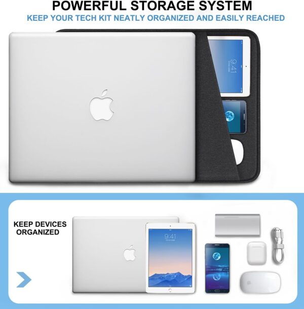 71R2KUbTITL._AC_SL1500_.jpg Laptop Case 15.6 inch, Shockproof Protective Computer Sleeve...