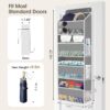 71S6Rko1aKL._AC_SL1500_.jpg 1 Pack Over The Door Organizer, Hanging Storage Organizer wi...