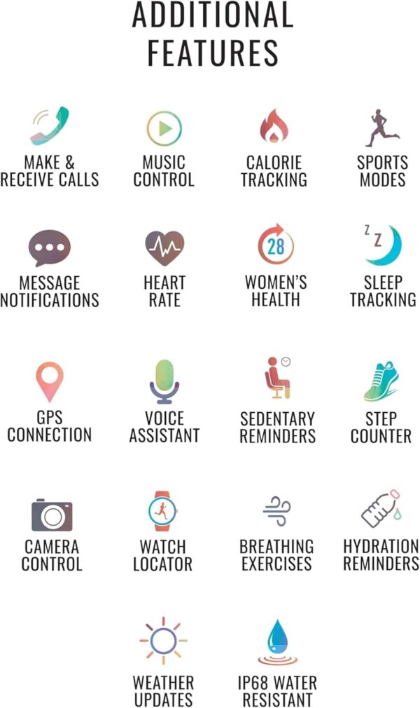 71S99W2hn9L._AC_SL1500_.jpg Armitron Connect Matrix Smartwatch, Health and Fitness Track...