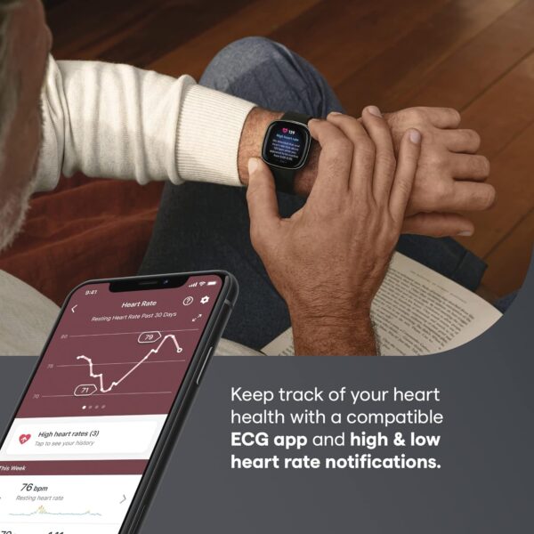 71SDW4LPqrL._AC_SL1500_.jpg Fitbit Sense Advanced Smartwatch with Tools for Heart Health...