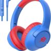 Kids Headphones with Cord for School, 85/94dB Volume Limit, ...
