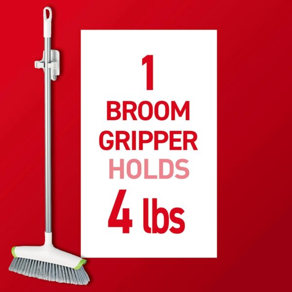 71U5O5XVZrL._AC_SL1500_.jpg Command Broom and Mop Grippers, 2 Hangers and 4 Command Stri...