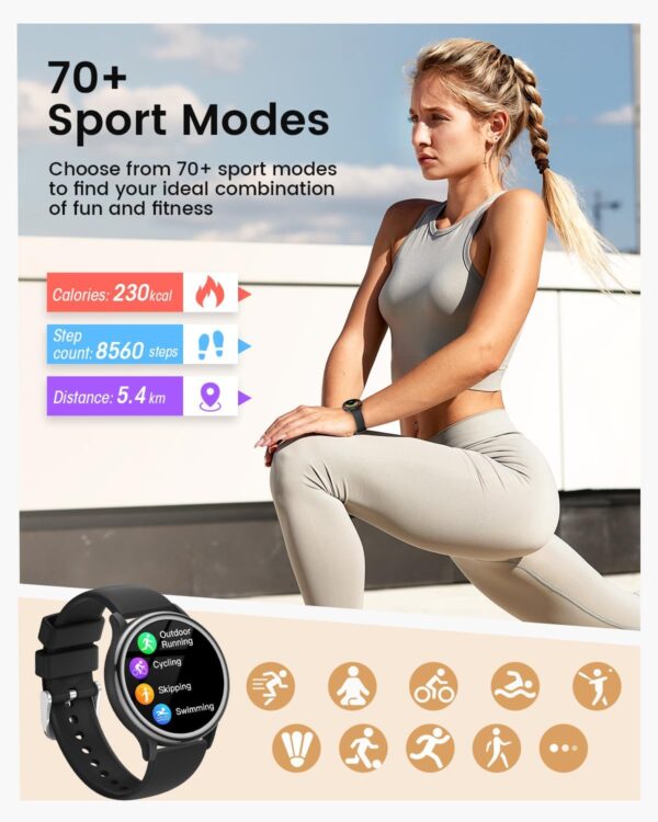 71UOrIeA47L._AC_SL1500_.jpg 2025 Smart Watches for Women [Make Call/Answer/400+Watch Fac...