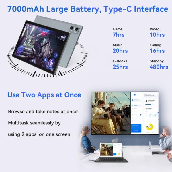 71UfeBrLY3L._AC_SL1500_.jpg 2025 Latest Android 14 Tablet, Octa-Core Processor+64GB+8GB/...