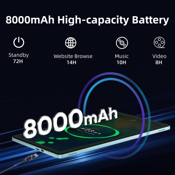 71Vay0TOiIL._AC_SL1500_.jpg Tablet, Android 15 Tablet with 11 inch LCD Display, 12GB RAM...