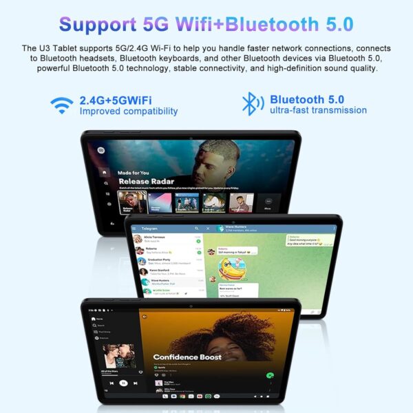 71VlKJ5EnnL._AC_SL1500_.jpg 2025 Android 14 Tablet, 22GB RAM 128GB ROM 1TB Expand, 10 in...