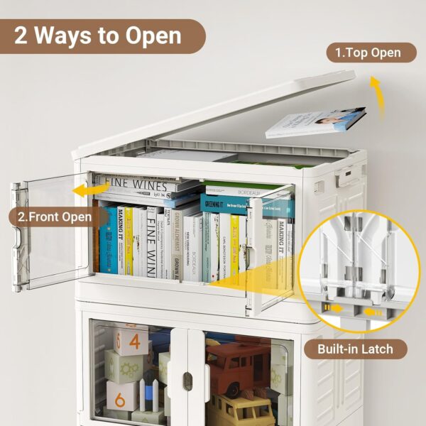 71VtcfPWWrL._AC_SL1500_.jpg 345Qt Stackable Storage Bins with Lids & Wheels, 3-Pack Larg...