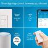 71XCKUdyj4L._SL1500_.jpg Lutron Caseta Smart Lighting Smart Hub for Light Bulbs and F...