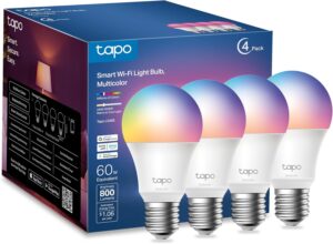 TP-Link Tapo Smart Light Bulbs, 16M Colors RGBW, Dimmable, C... TP-Link Tapo Smart Light Bulbs, 16M Colors RGBW, Dimmable, C...
