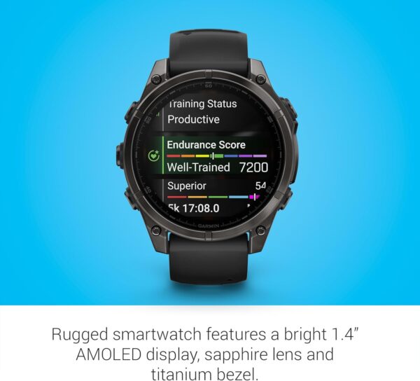 71XlrBMrNhL._AC_SL1500_.jpg Garmin Fenix 8 Premium Multisport GPS Running Smartwatch, 47...