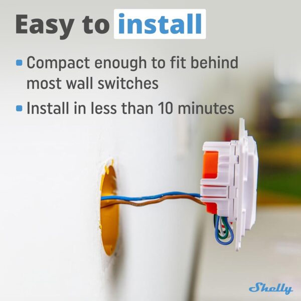 Shelly i4 Gen3 | WiFi Smart 4-digital inputs controller of S...