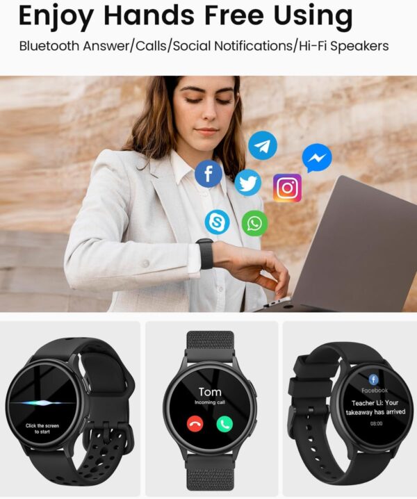 2025 Smart Watches for Men Women [Call/Answer] Android Phone...