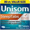 Unisom SleepTabs, Nighttime Sleep-aid, Doxylamine Succinate,... Unisom SleepTabs, Nighttime Sleep-aid, Doxylamine Succinate,...