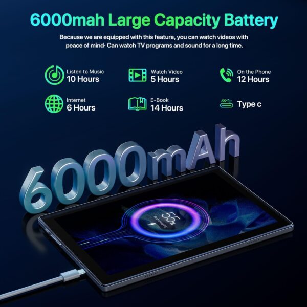 71ZTVLTe3hL._AC_SL1500_.jpg Android Tablet, 2025 Tablet 10.2 inch Android 14 Tablets, Oc...