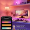 71adA0tHukL._AC_SL1500_.jpg Lepro B1 AI Smart Light Bulbs - WiFi & Bluetooth RGBWW Color...