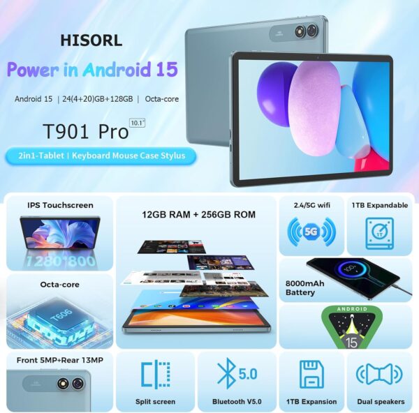 71ai8cmP0bL._AC_SL1500_.jpg Android Tablet with Keyboard, Android 15 Tablet 10 inch with...