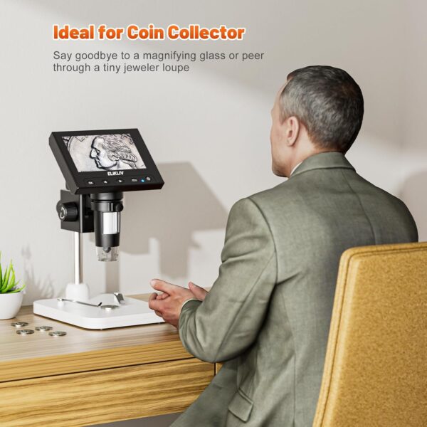 71alisCAeL._AC_SL1500_.jpg Elikliv Microscope, LCD Digital Coin Microscope 1000x, Coin ...