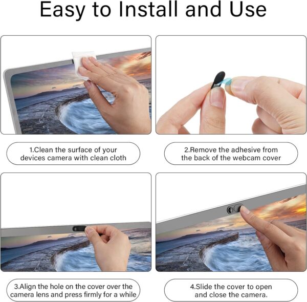 71b3lVhWsCL._AC_SL1500_.jpg Laptop Camera Cover Slide, Phone Camera Cover Slide, 6 Pack ...