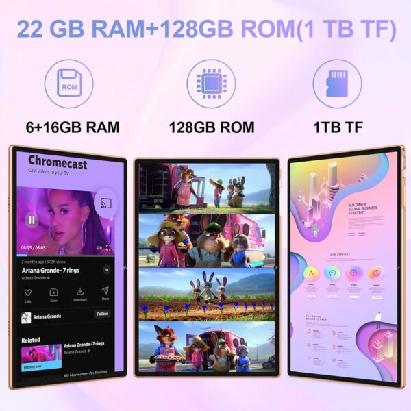 71bRdu0AIuL._AC_SL1500_.jpg Tablet Android 14 Tablets 10.1 inch with 22GB RAM 128GB ROM,...