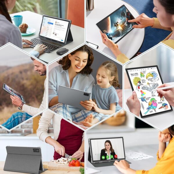 71bgpX55e8L._AC_SL1500_.jpg Android Tablet with Keyboard, 10 inch Android 14 Tablet, 16G...