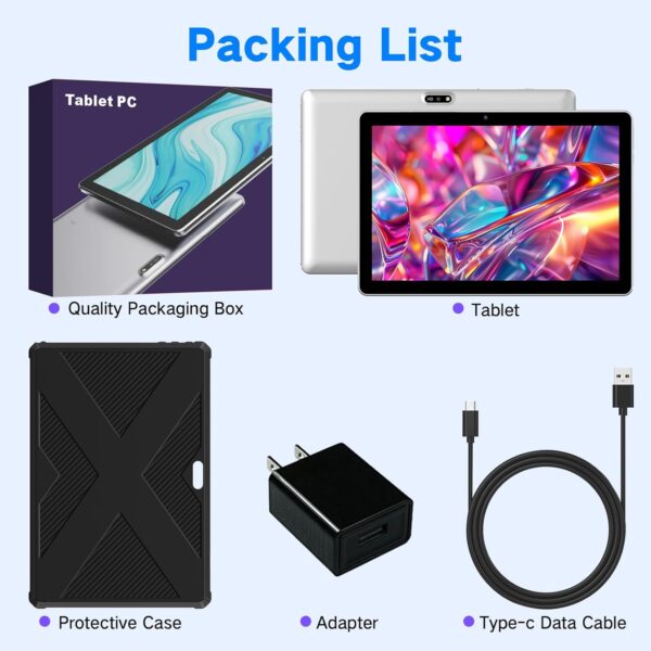 71cfc5X0a3L._AC_SL1500_.jpg Android Tablet 10.1 inch, 2025 Cellular Tablets with SIM Car...