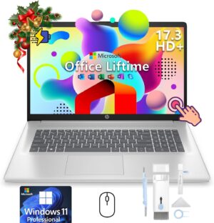 HP 17.3-inch Flagship Touchscreen Laptop - Win 11 Pro • HP 17.3-inch Flagship Touchscreen Laptop - Win 11 Pro • AI-P...