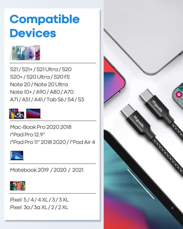 71eProEIXgL._AC_SL1500_.jpg etguuds USB C to USB C Cable 3ft, 2-Pack 60W USBC to USBC Co...