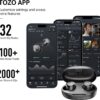 TOZO E1 Wireless Earbuds Build in Mic Clear Calls Ergonomic ...
