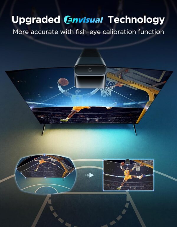 71egOsKIsLL._AC_SL1500_.jpg Govee TV Backlight 3 Lite with Fish-Eye Correction Function ...