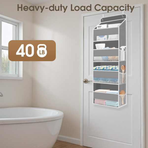 71gMAsy3UBL._AC_SL1500_.jpg 1 Pack Over The Door Organizer, Hanging Storage Organizer wi...