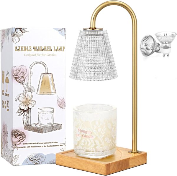 Hong-in Candle Warmer Lamp with Timer Dimmer,Mothers Day Bir...
