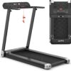 GYMAX Folding Treadmill, Smart APP Control Running Machine, ... GYMAX Folding Treadmill, Smart APP Control Running Machine, ...