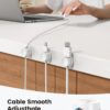 8Pack Cord Organizer [1s Lock] Spring Cable Management Clips...