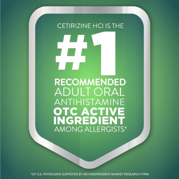 71m2KAaetgL._AC_SL1500_.jpg GoodSense All Day Allergy, Cetirizine Hydrochloride Tablets,...