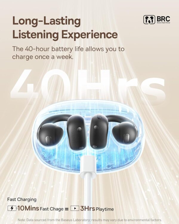 71m7mtff5hL._AC_SL1500_.jpg Baseus Bowie MC1 Open Ear Clip-On Earbuds, Adaptive Comfort ...