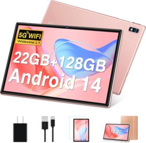 Tablet Android 14 Tablets 10.1 inch with 22GB RAM 128GB Tablet Android 14 Tablets 10.1 inch with 22GB RAM 128GB ROM,...