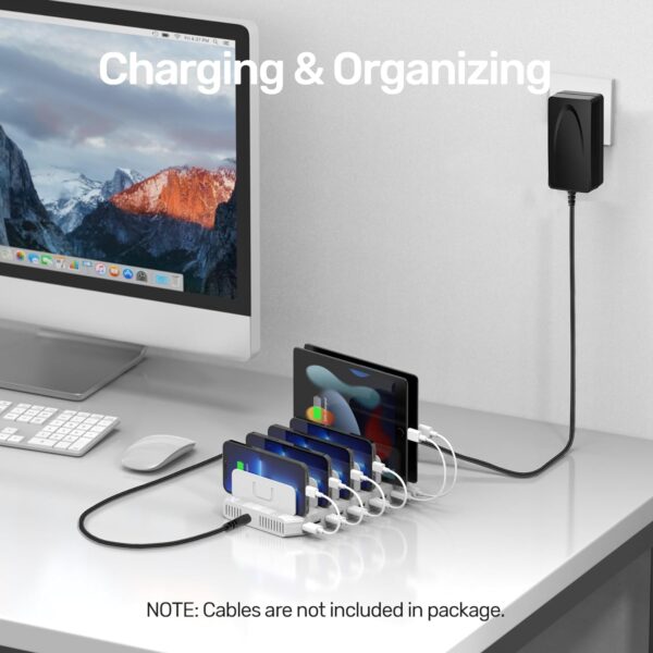 71mA8qGqkjL._AC_SL1500_.jpg Unitek Multi Charging Station, 10-Port USB Charger for Multi...