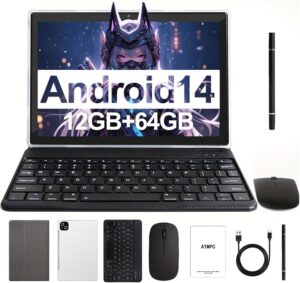 Tablet, 10.1" Android 14 Tablets Octa-Core Processor 12GB RA... Tablet, 10.1" Android 14 Tablets Octa-Core Processor 12GB RA...