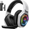2.4GHz Wireless Gaming Headset for PC, Ps5, Ps4 - Lossless 2.4GHz Wireless Gaming Headset for PC, Ps5, Ps4 - Lossless A...