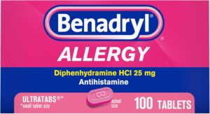 Benadryl Ultratabs Antihistamine Allergy Relief Medicine, Di... Benadryl Ultratabs Antihistamine Allergy Relief Medicine, Di...