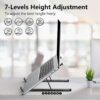 71pXwJGX-xL._AC_SL1500_.jpg Laptop Stand for Desk, Adjustable Laptop Riser ABS+Silicone ...