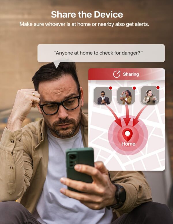 71pYC32w9UL._AC_SL1500_.jpg X-Sense Wi-Fi Water Leak Detector Kit, Smart Water Sensor Al...