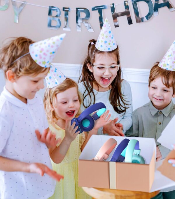 Kids Headphones, Toddler Headphones with Safe Volume Limiter...
