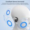 Open Ear Headphones, Bluetooth Headphones 5.3 Sports with Sm...