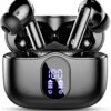 Wireless Earbuds, Bluetooth 5.4 Headphones Bass Stereo, Ear ...