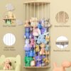 71utNhsKLaL._AC_SL1500_.jpg Stuffed Animal Storage Wood Corner Plush Toys Holder with St...