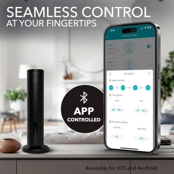 71vWpQKV2L._AC_SL1500_.jpg Breeze Diffuser for Home, Office & Spa, Scent Diffuser with ...