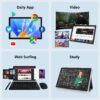 71vvJSv5p3L._AC_SL1500_.jpg Tablet, Android 14 Tablet with 12GB (4+8) RAM 128GB ROM, Oct...