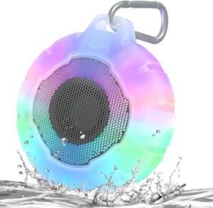HEYSONG Waterproof Shower Bluetooth Speaker, Durable & Porta... HEYSONG Waterproof Shower Bluetooth Speaker, Durable & Porta...