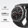 71wYpAcrKvL._AC_SL1500_.jpg Amazfit Refurbished T-Rex 3 Rugged Military Smart Watch 48mm...